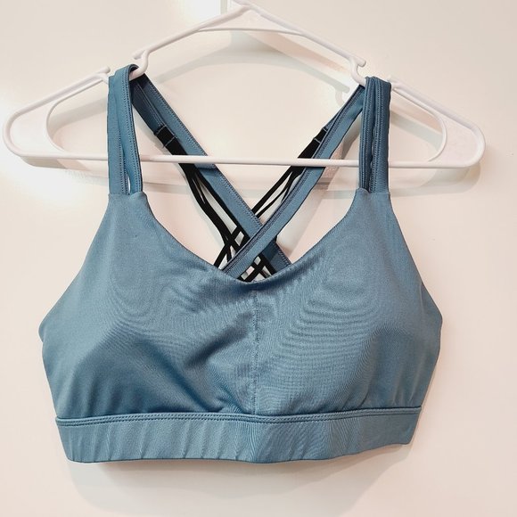 Champion Teal Blue Sports Bra - Picture 1 of 4